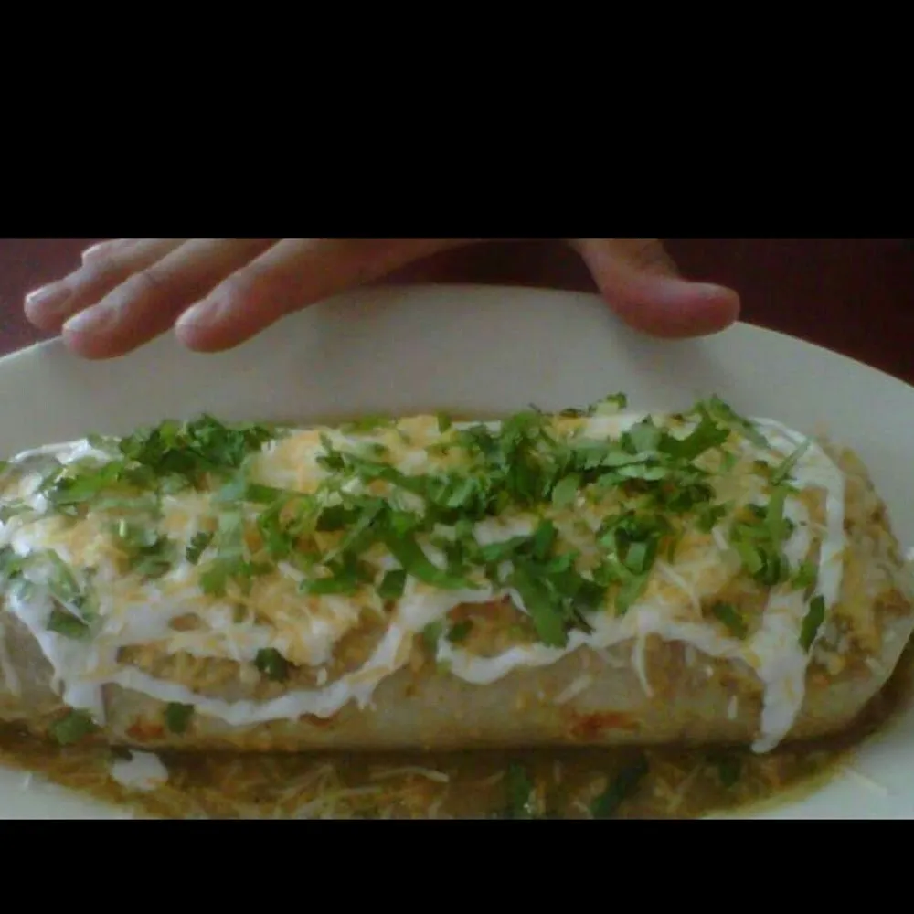 Chile Verde Burrito
